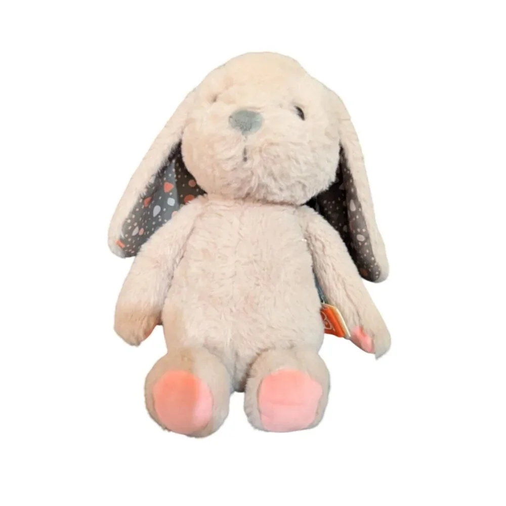 B. Softies Sprinkle Bunny Plush Rabbit Battat B You Pink stuffed animal toy plus